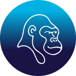 Bonobo icon decal